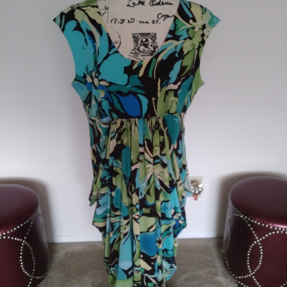 Multi-color dress
